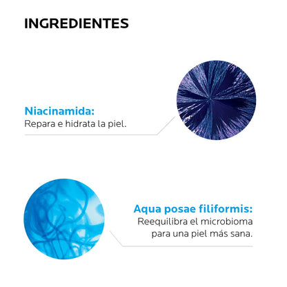 La Roche-Posay Effaclar H Iso-Biome Crema Hidratante Anti-Imperfecciones Calmante Reparadora para Piel Grasa con Imperfecciones y Fragilizada, Rápida Absorción, Sin Sensación Grasosa, 40 ml