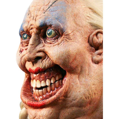 Ghoulish Productions Fatty Hamskins, Máscara de Bruja Gorda y Fea, Máscaras de Halloween de Miedo Ideal para Fiestas de Disfraces