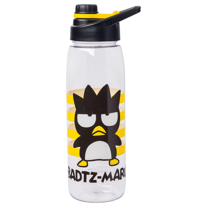 Silver Buffalo Botella de Agua con Personajes Licenciados 28 oz - Sanrio Badtz Maru - 28 Ounces