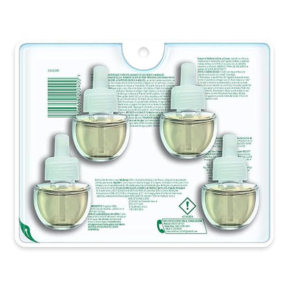 Air Wick Repuestos para Aromatizante Eléctrico, Maderas y Cítricos, 4 Piezas de 20 ml c/u