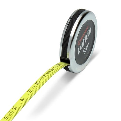 Lufkin W606PM Cinta Métrica de Bolsillo Diámetro Ejecutivo de 6 mm x 2 m, Milímetros