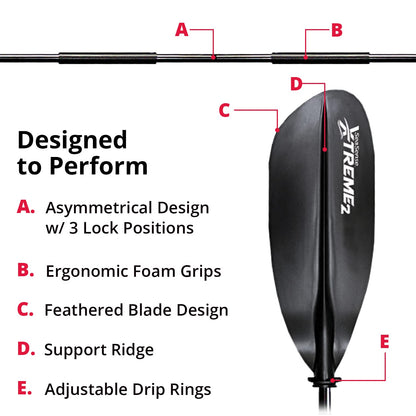 Seasense X-Treme II Remo para Kayak