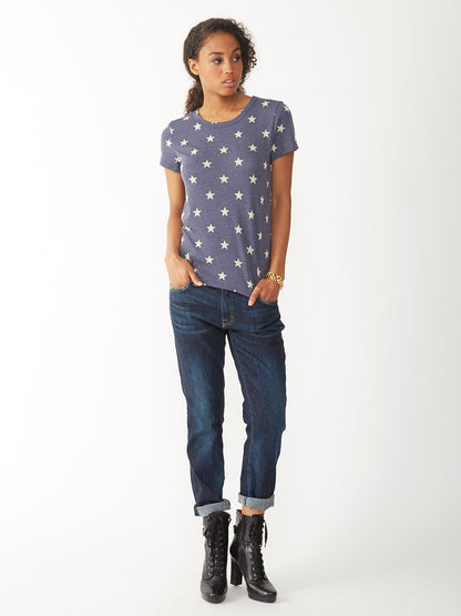 Alternative Playera Ideal de Manga Corta con Cuello Redondo. Camiseta para Mujer