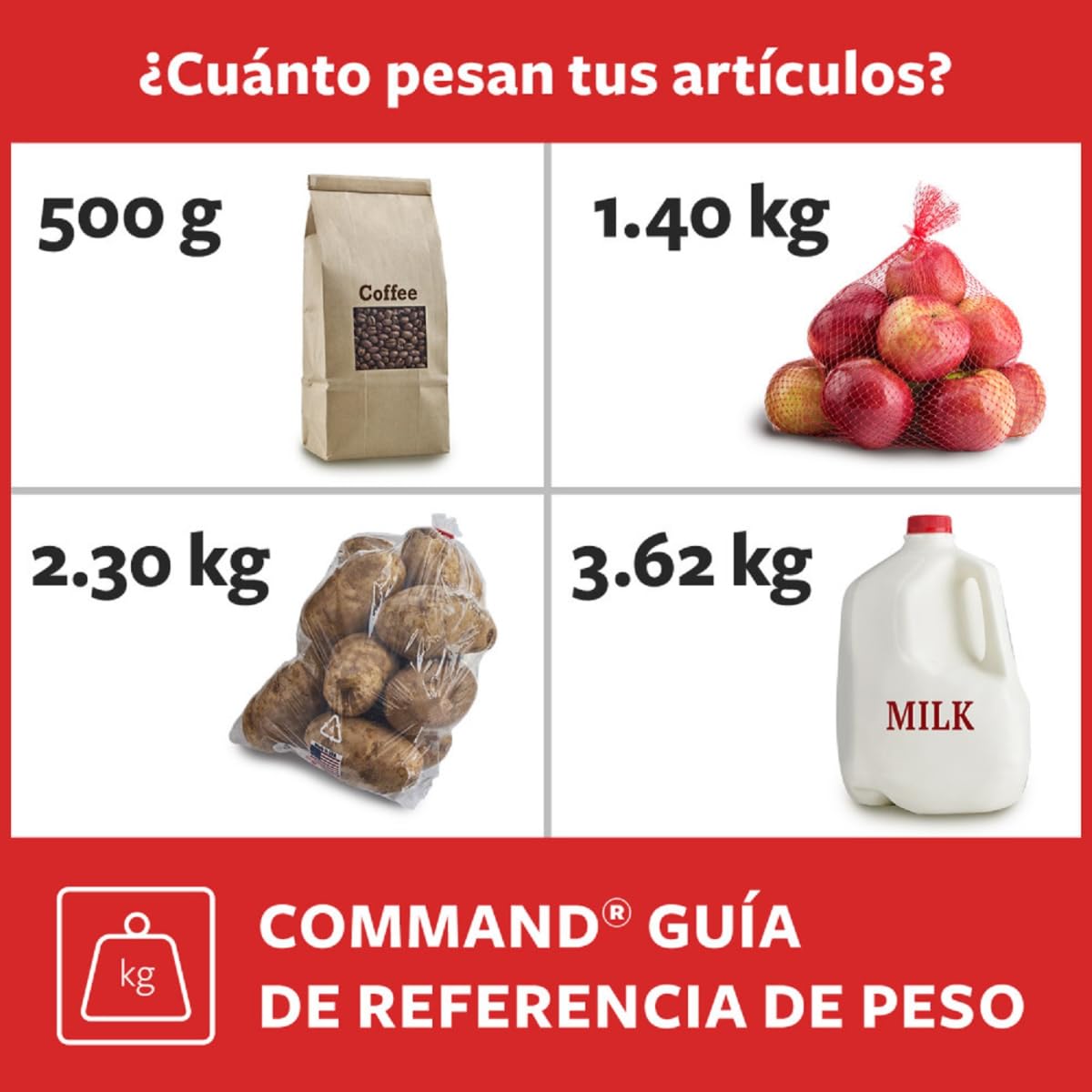 COMMAND 3M Gancho Adhesivo Removible de Metal Mini Transparente 20 piezas | Soporta hasta 225 gr, Organiza interiores sin dañar superficies, No requiere herramientas, Fácil de instalar, Fijación segura