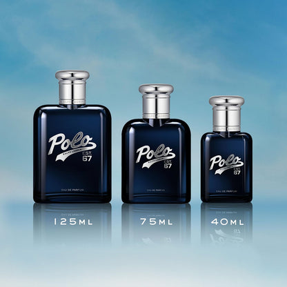 Ralph Lauren Polo 67 Eau de Parfum - Perfume Intenso para Hombre | Sofisticado - con Notas de Piña, Madera de Cedro y Benjuí Cálido - Aroma Frutal y Amaderado