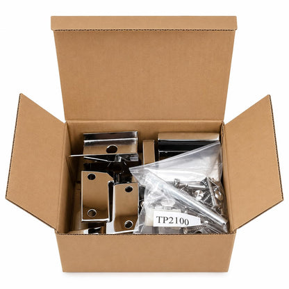Harris Hardware TP2100 - Juego completo de accesorios para puerta de salida, 2,5 cm Puerta 1-1/4 pulgadas. Pilaster