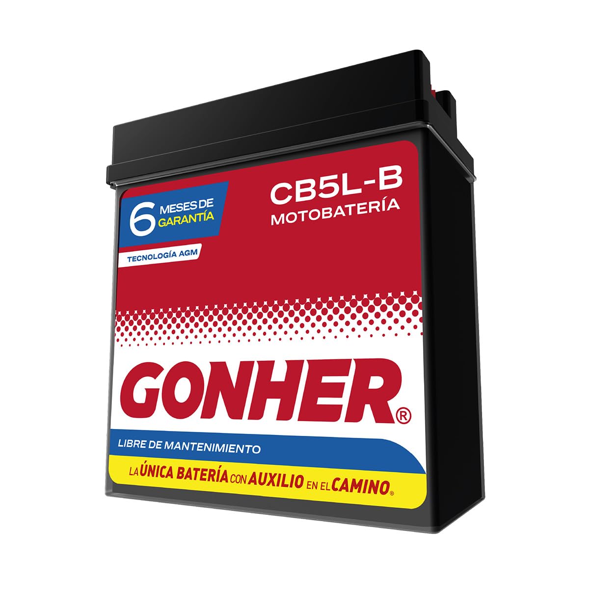 Acumulador de Moto Cb5l-b Agm Gonher