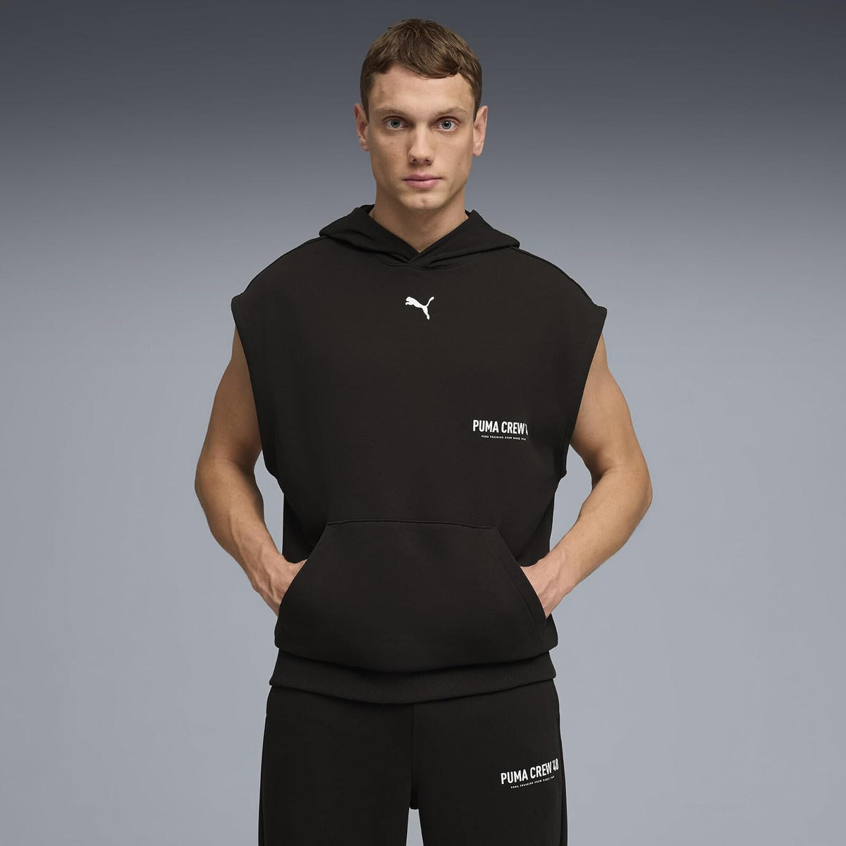 Puma Sudadera con Capucha Unisex M Graphics French Terry Sleeveless (1 Unidad)