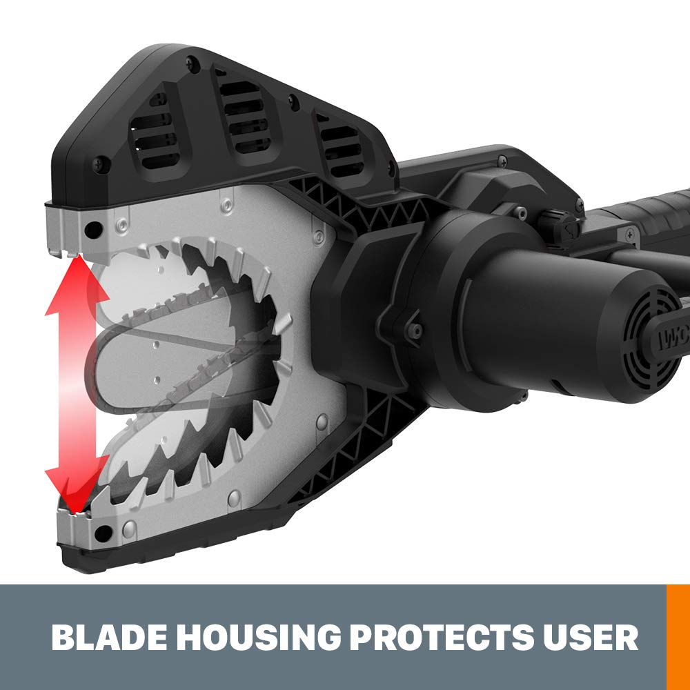 Worx JawSaw - Compartir de alimentación de motosierra inalámbrica de 20 V - WG320 (batería y cargador incluidos)