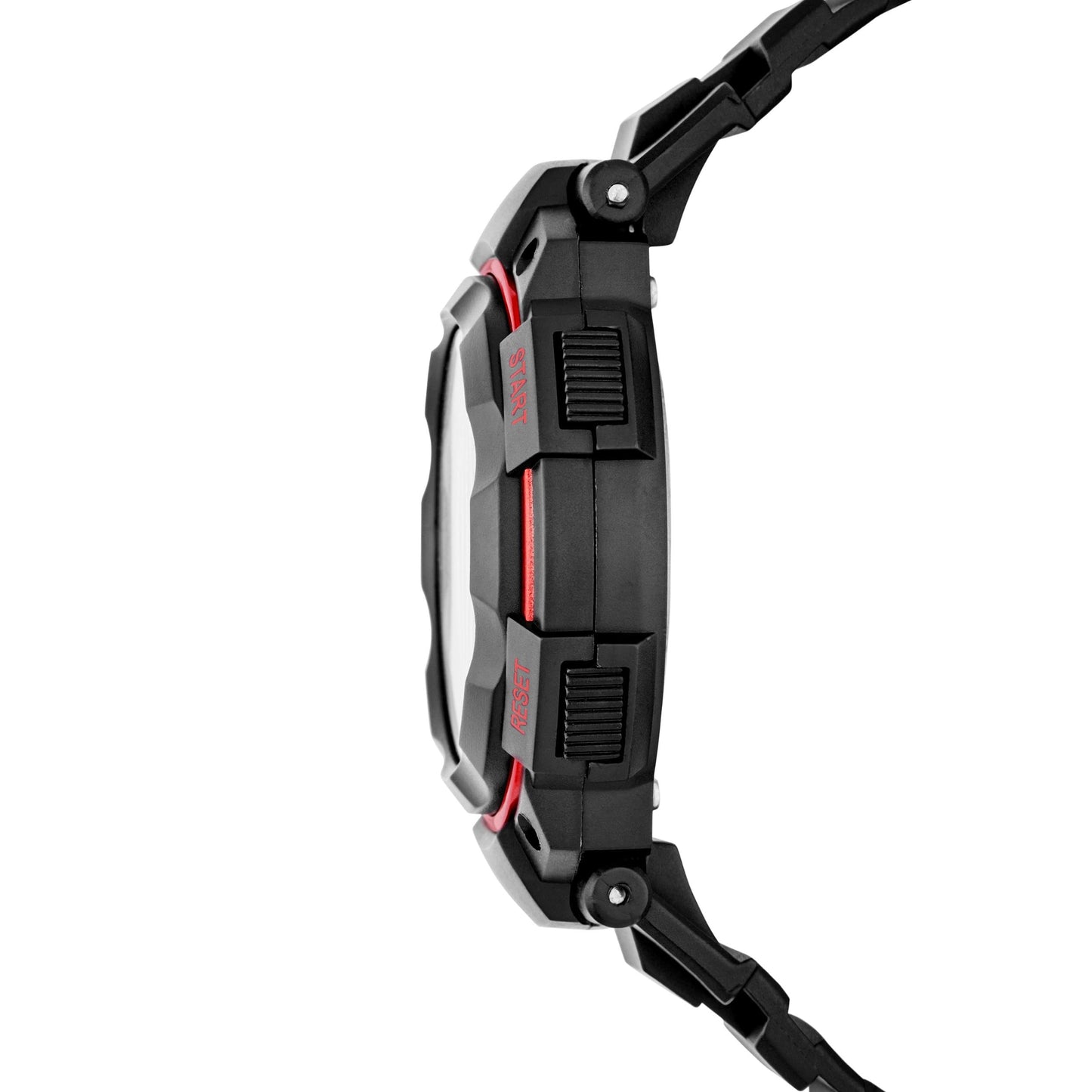 Skechers Sr1022, Digital Hombre, Negro/rojo, Mediano