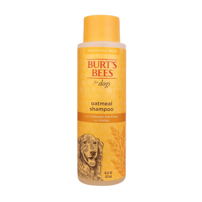Burt's Bees for Dogs Champú y Acondicionador Natural de Avena y Miel - 1 paquete - Champú (473.18 ml)