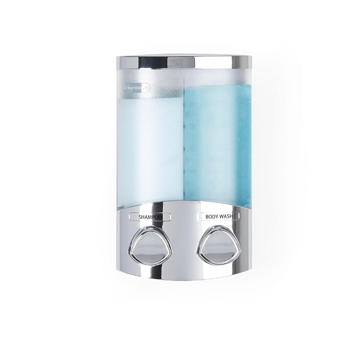 Euro Series Trio Dispensador de jabón y regadera de Tres cámaras, Cromo, Cromado, 2-Chamber, 1 - cromado - 2 cámaras - dispensador