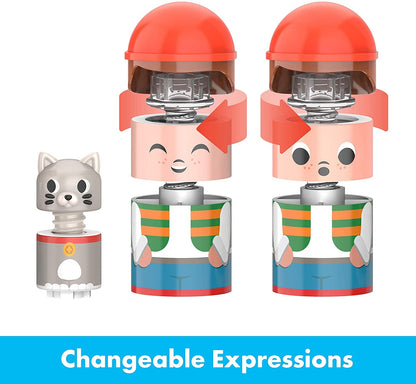 Educational Insights Design & Drill Bolt Buddies Camión de Reciclar, Juguete de Taladro de construcción, Juguete Stem para Mayores de 3 años