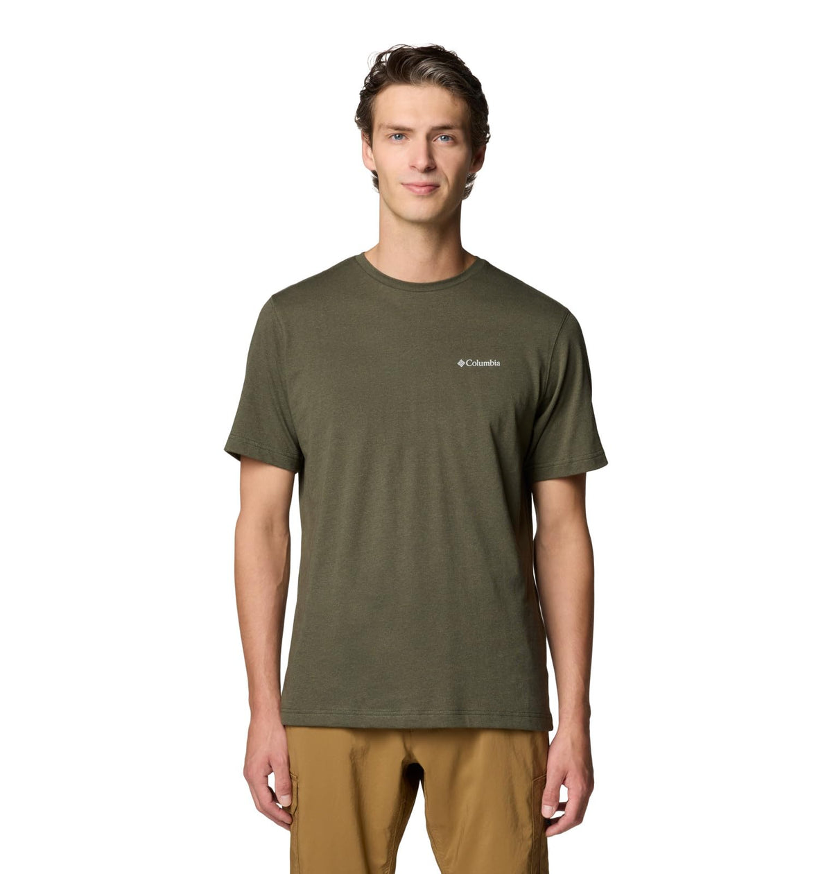 Columbia Thistletown Hills - Manga Corta Camisa de Senderismo para Hombre | Algodón extra suave, absorbe la humedad, ligero, ajuste extendido disponible