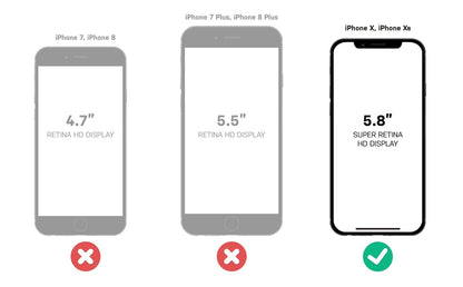 OtterBox SYMMETRY SERIES para iPhone X (solamente ) - Empaque Retail - Negro