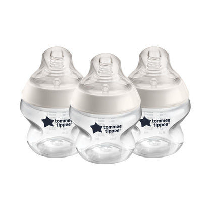 Tommee Tippee Closer to Nature - Botella para bebé, 3 unidades, 3 unidades