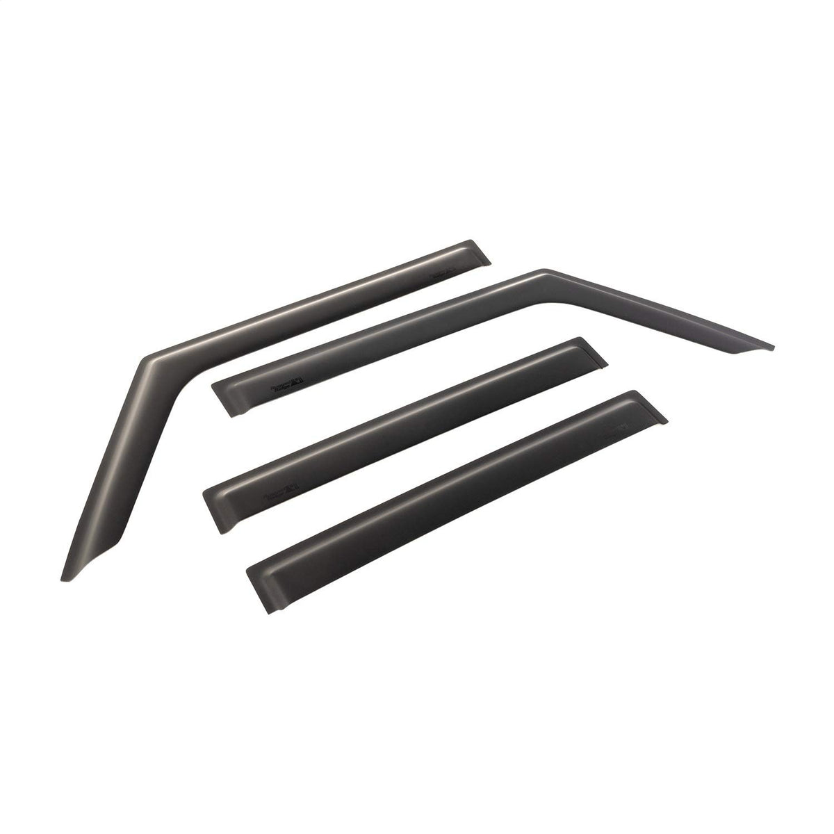 Rugged Ridge 11349.17 - Visera para Ventana, Color Negro Mate; 18-19 Jeep Wrangler JL 4-Dr 4 Unidades