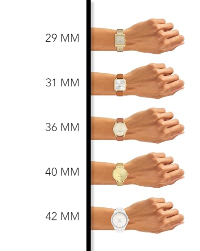 Nine West - Reloj de pulsera de malla para mujer