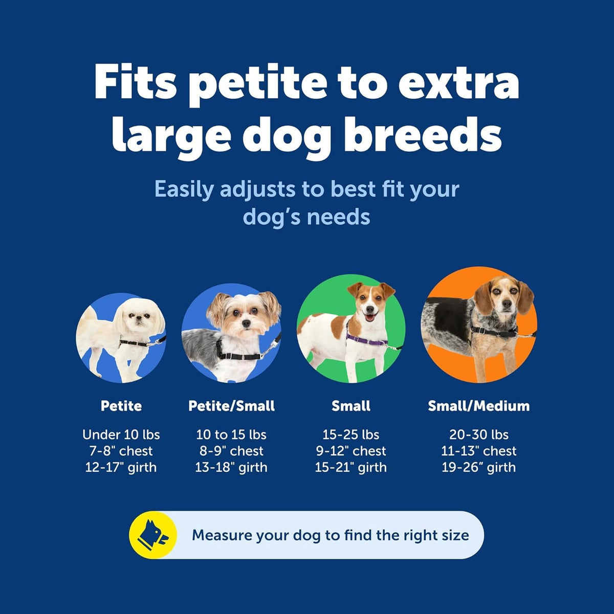 PetSafe Easy Walk arnés para Perros, Anti tirones, Beige/marrón, M