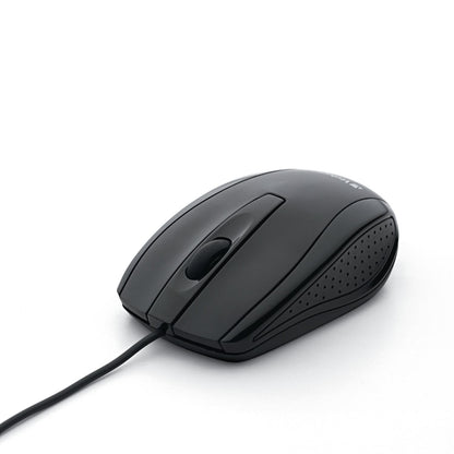Verbatim Bravo Wired Notebook Optical Mouse, Black (98106)