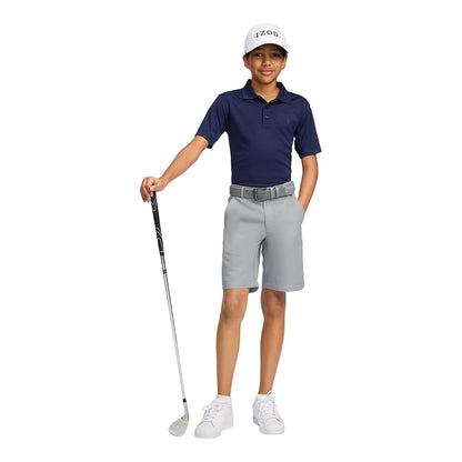 Izod Performance Golf Swingflex - Pantalón Corto elástico de Ajuste Recto Pantalones de Golf para Niños