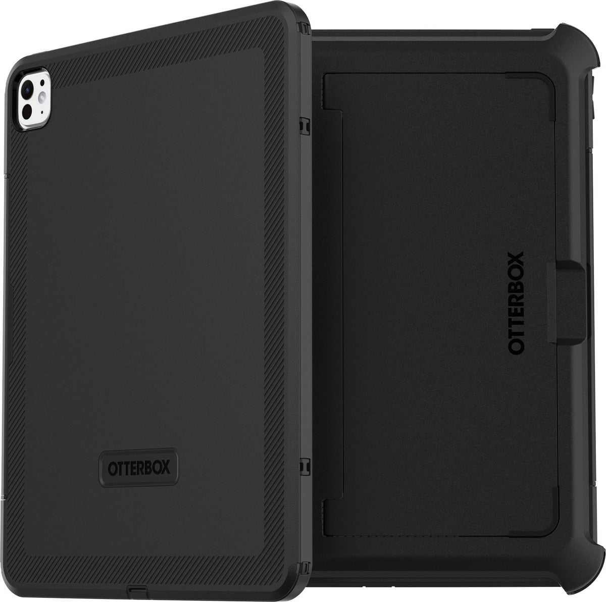 OtterBox Defender Series - Funda para iPad Pro de 13 Pulgadas (M4) (2024), Color Negro, Resistente, Duradero, protección de Revestimiento múltiple
