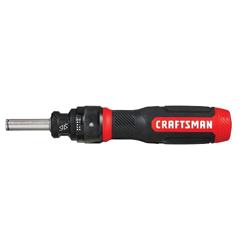 CRAFTSMAN - Destornillador de carraca, SpeedDrive, puntas de doble punta de 2 pulgadas, mango con capacidad para hasta 6 puntas (CMHT68129)
