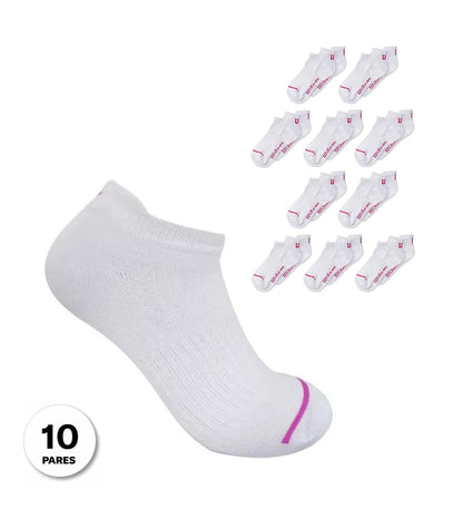 Wilson10 Piezas Tin para Niñas, color Blanco, Talla CH (18-19 CM), 8839