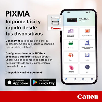 Canon Impresora Multifuncional Wi-Fi G3180 de Alto Rendimiento, impresión automática a Doble Cara