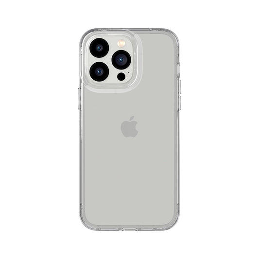 tech21 - Funda Transparente para iPhone 14 Pro EVO, Resistente a los arañazos, Absorbe los Golpes, con protección contra caídas múltiples de 12 pies