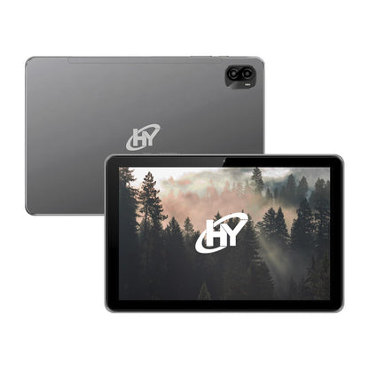 Hyundai Tablet HyTab Plus 10.1" HD IPS, Octa-Core A537, 6GB RAM, 128GB, Android 15, WiFi AC/AX, 6000mAh, con Stylus, Audífonos y Protector, Gris Espacial