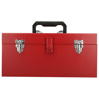 Urrea D3 Caja portaherramientas metálica color rojo 16" x 7" x 7"