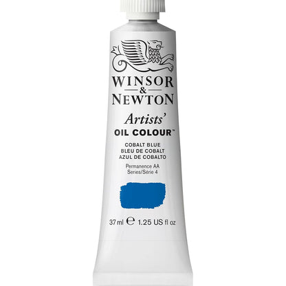 Winsor & Newton Artists' Oil Colour Pintura al Óleo Profesional, 37 ml - 37-ml Tube - Azul (Cobalt Blue)