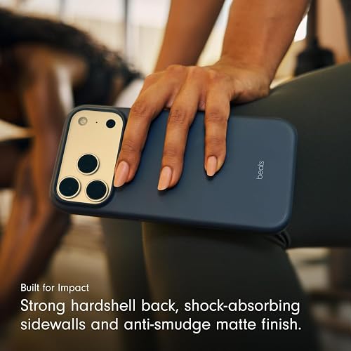 Beats - Funda con MagSafe de Beats para el iPhone Air con Control de la Cámara, Acabado Mate con Forro de Microfibra – Azul subsuelo