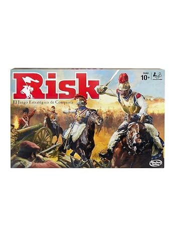 Hasbro Risk Juego Estratégico de Conquista 2-5 Jugadores
