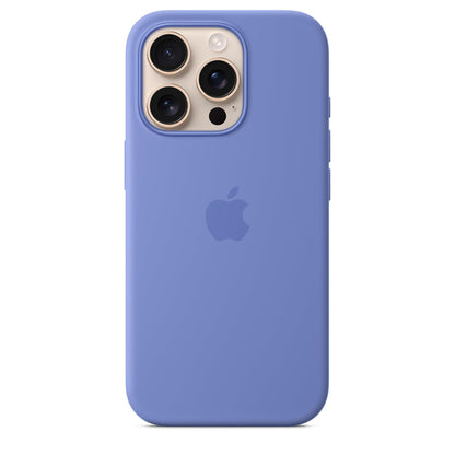 Apple Funda de silicón con MagSafe para el iPhone 16 Pro – Violeta Azul ​​​​​​​