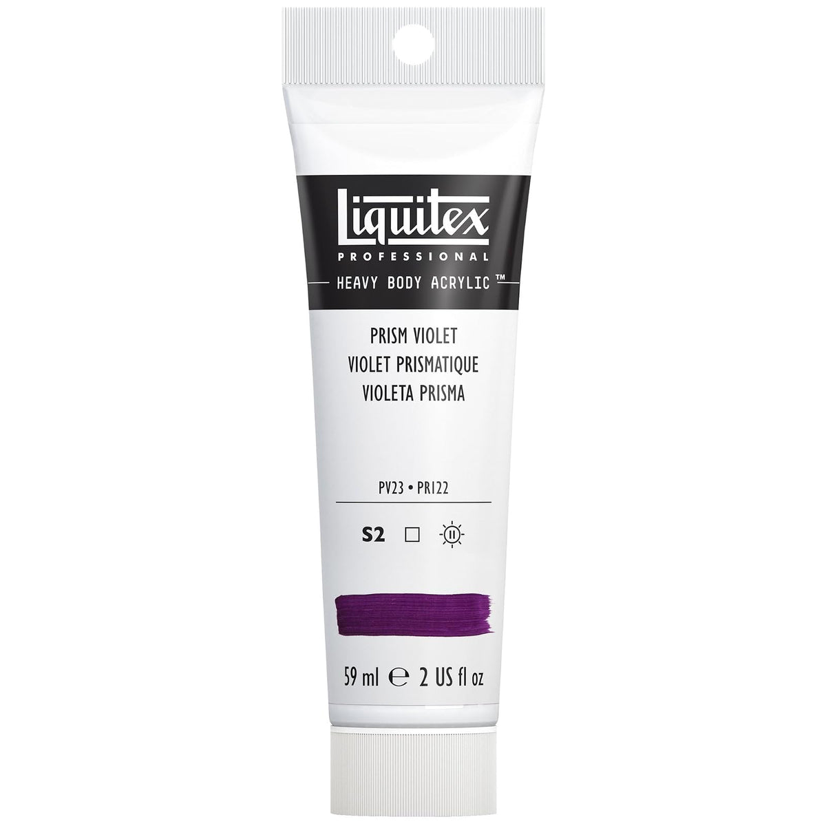 Liquitex Heavy Body pintura acrílica Brilliant Purple 59 ml - Morado (Prism Violet 391)