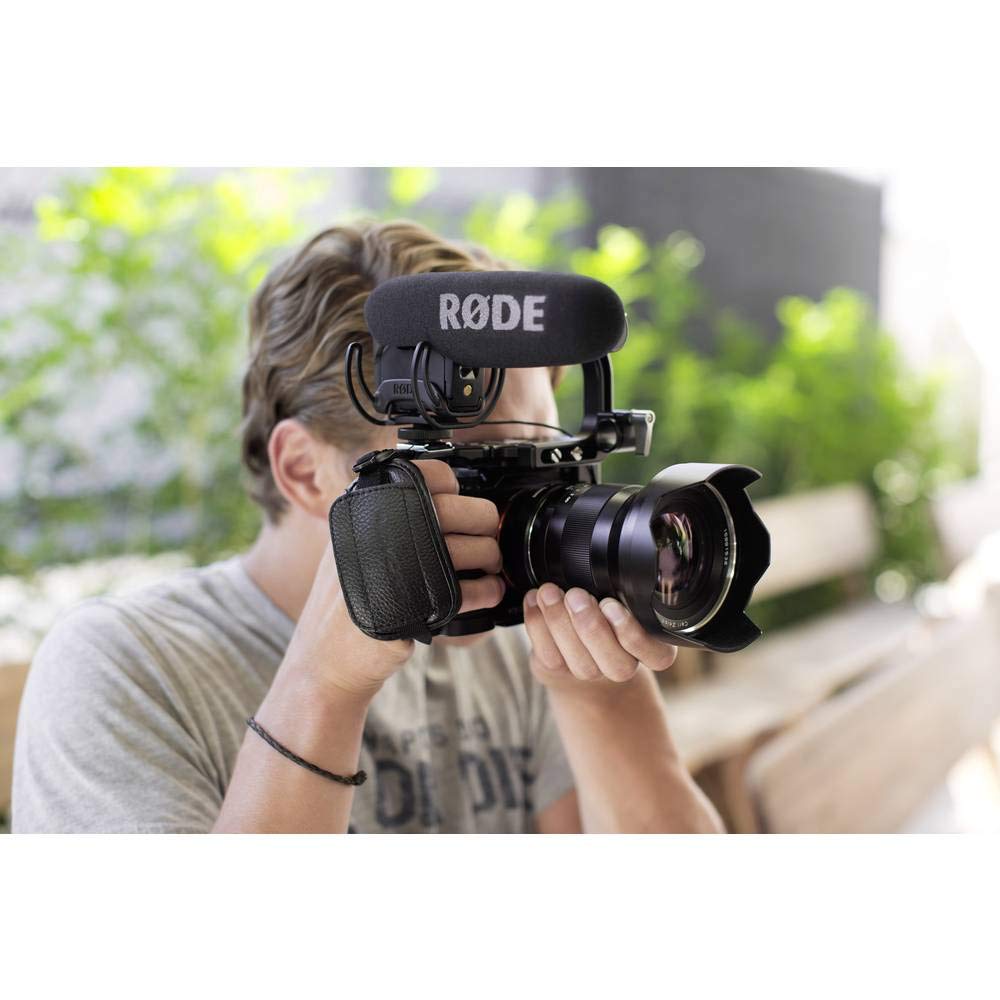 Micrófono Rode VideoMic de condensador direccional de video con soporte Negro