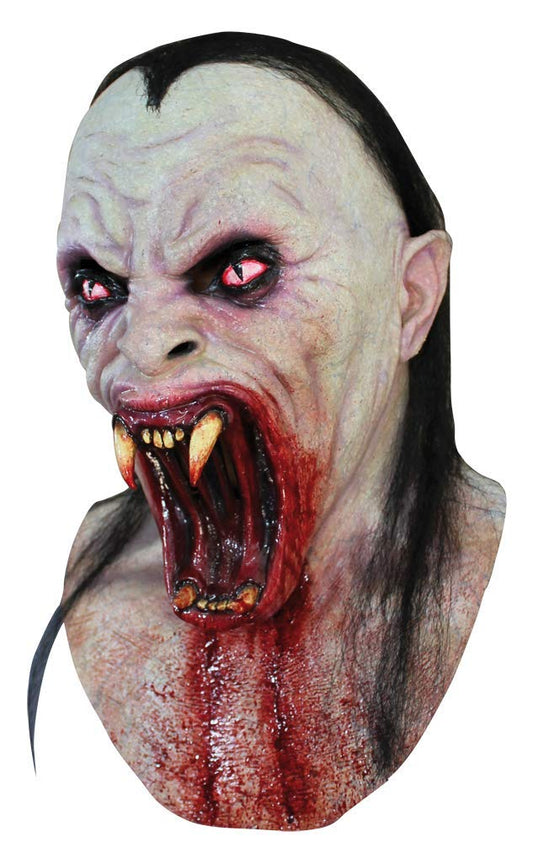 Viper Máscara de Vampiro Sangriento, Máscaras de Vampiros Chupa Sangre Ideales para Disfraz de Halloween y Fiestas de Disfraces
