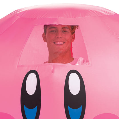 Disguise Kirby, disfraz oficial de Nintendo para hombre con ventilador inflador, talla única, Kirby, Talla única