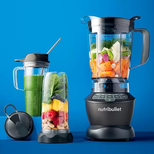 Nutribullet Combo Licuadora 1200W NBF505DG Color Gris Oscuro
