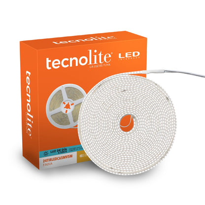 Tira LED Tecnolite 5 Metros 24W - Luz de Día