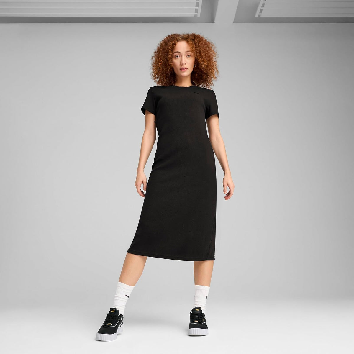 Puma Her Short Sleeve Dress Vestido Informal Mujer