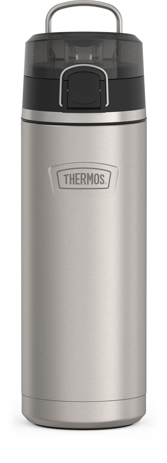 Thermos Icon Series Botella de Agua de Acero Inoxidable 24 oz - 0.7 Litros - Mate acero inoxidable (Matte Stainless Steel)