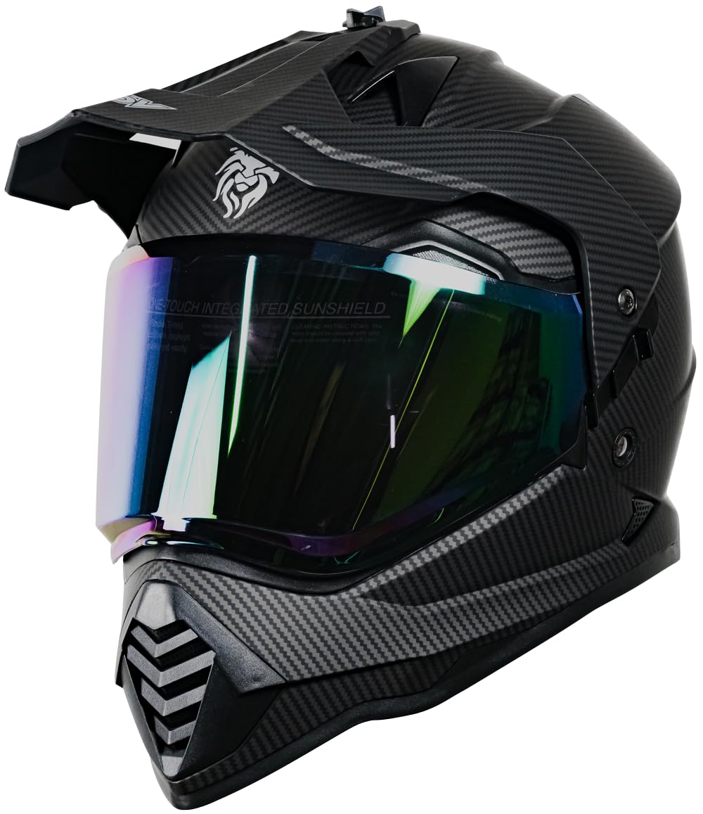 KOV Casco Onix Carbon Negro XXL