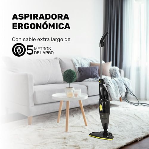 Aspiradora Taurus Independence Capacidad de 800ml Color Negra Modelo Independence
