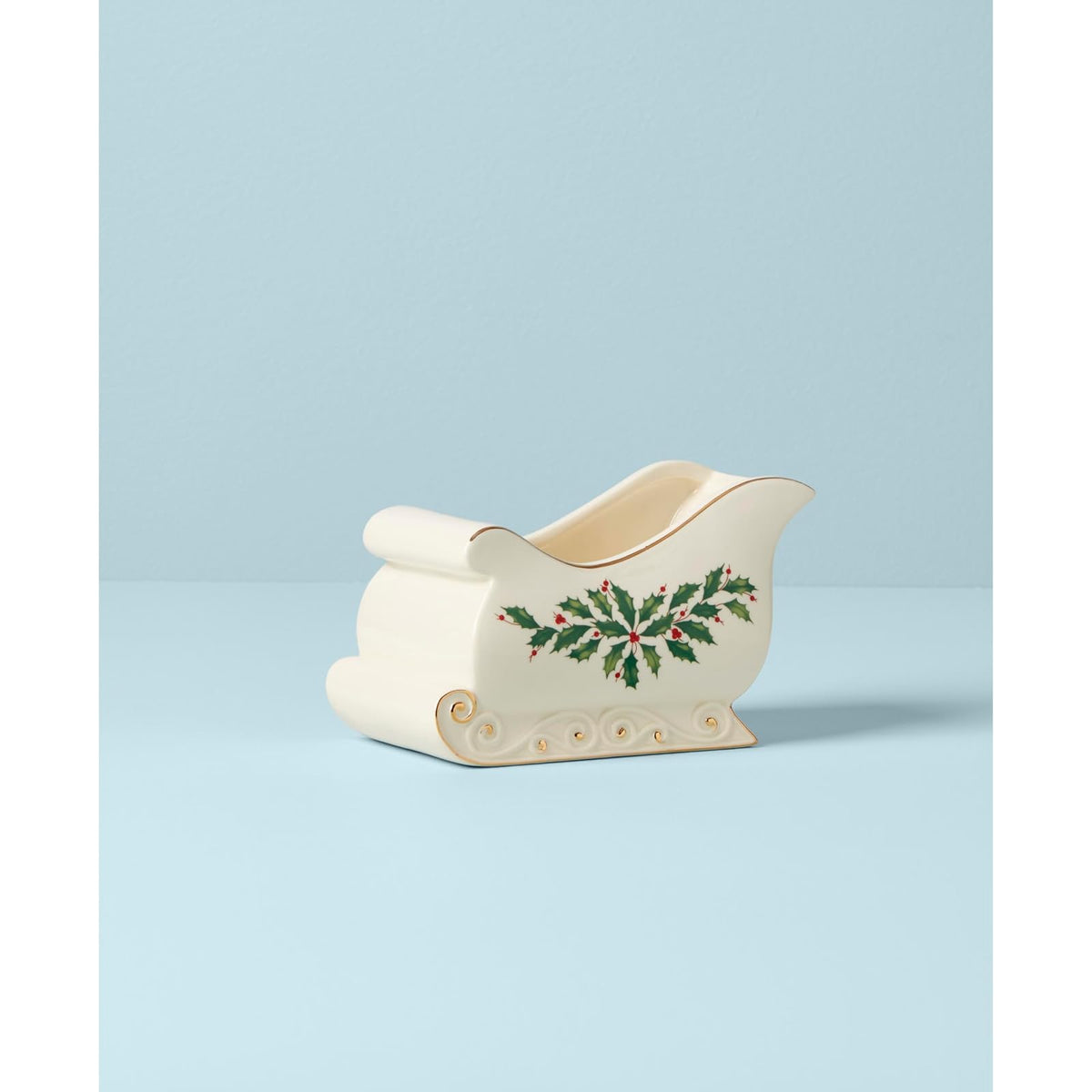 Lenox Plato de Caramelo Navideño 886160 | Trineo, 7.25 pies largo x 4 pies ancho x 4.25 pies alto