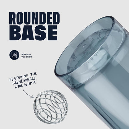 BlenderBottle Shaker Bottle Pro Series Perfecto para batidos de proteínas y pre entrenamiento, 32 onzas, azul cerúleo