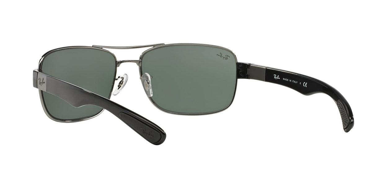 Ray-Ban - Lentes oscuros, Hombres, Gris plomizo, 64 mm