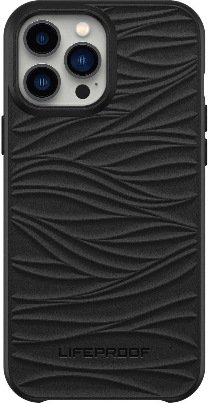 LifeProof Wake Series - Funda para iPhone 13 Pro MAX y iPhone 12 Pro MAX, Color Negro